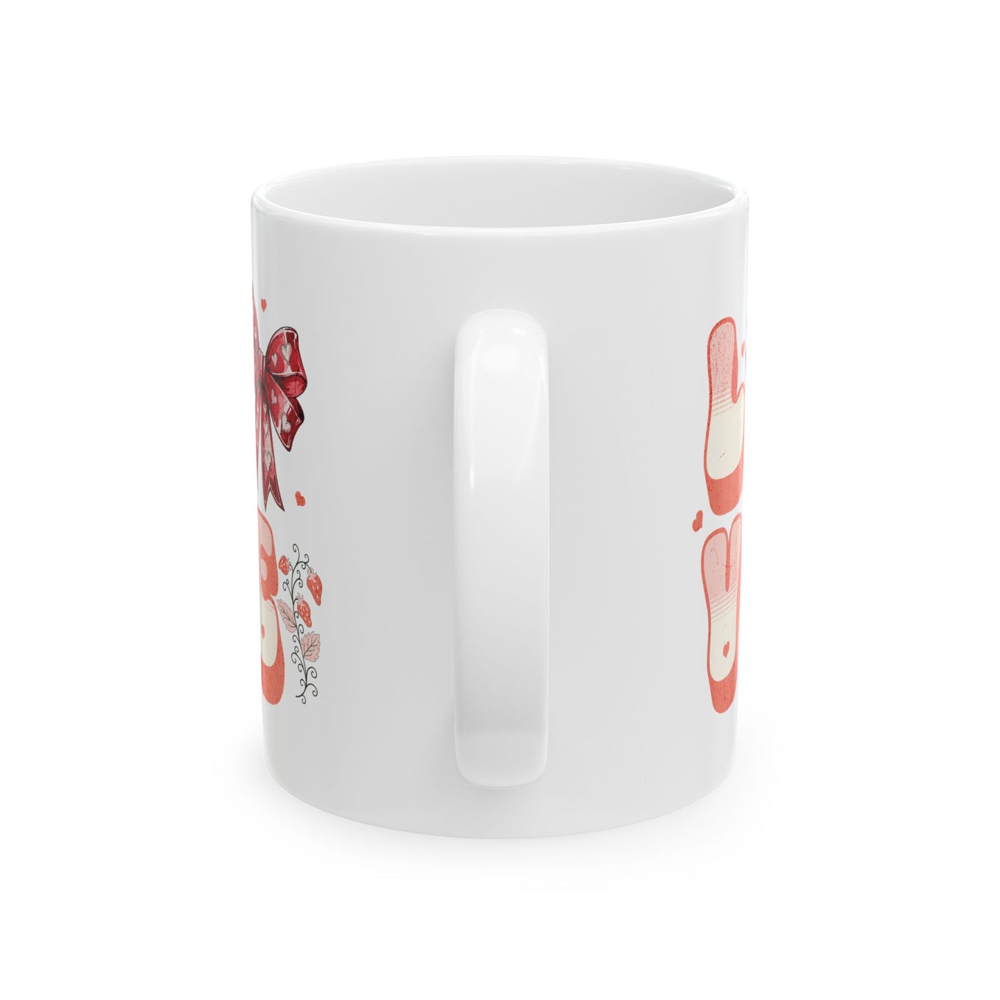 LOVE Coquette Ceramic Mug Gift - 11oz & 15oz - BPA & Lead-Free