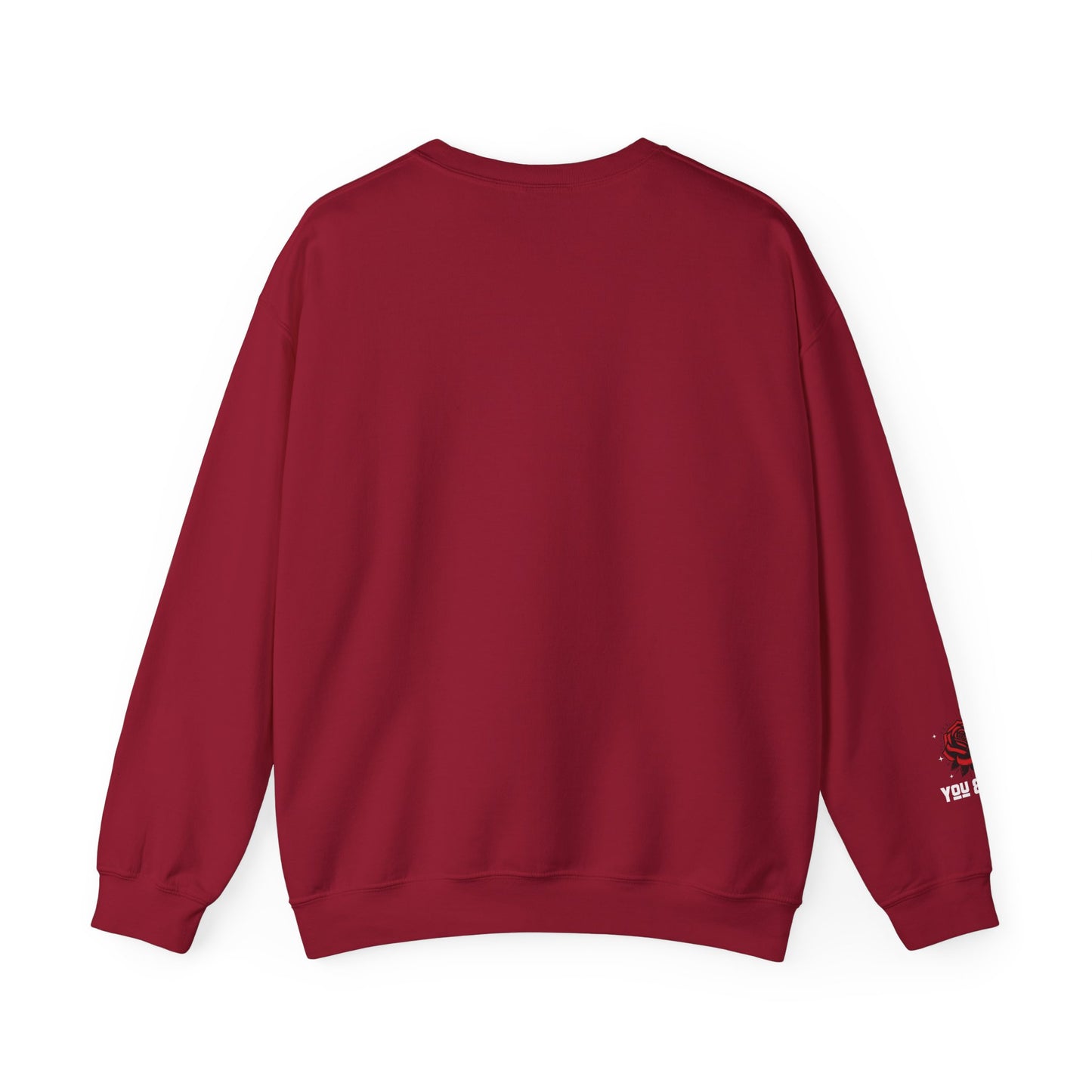 You and Me Unisex Heavy Gildan Blend™ Crewneck Sweatshirt.