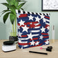 Patriotic Waves Cotton Cosmetic Bag