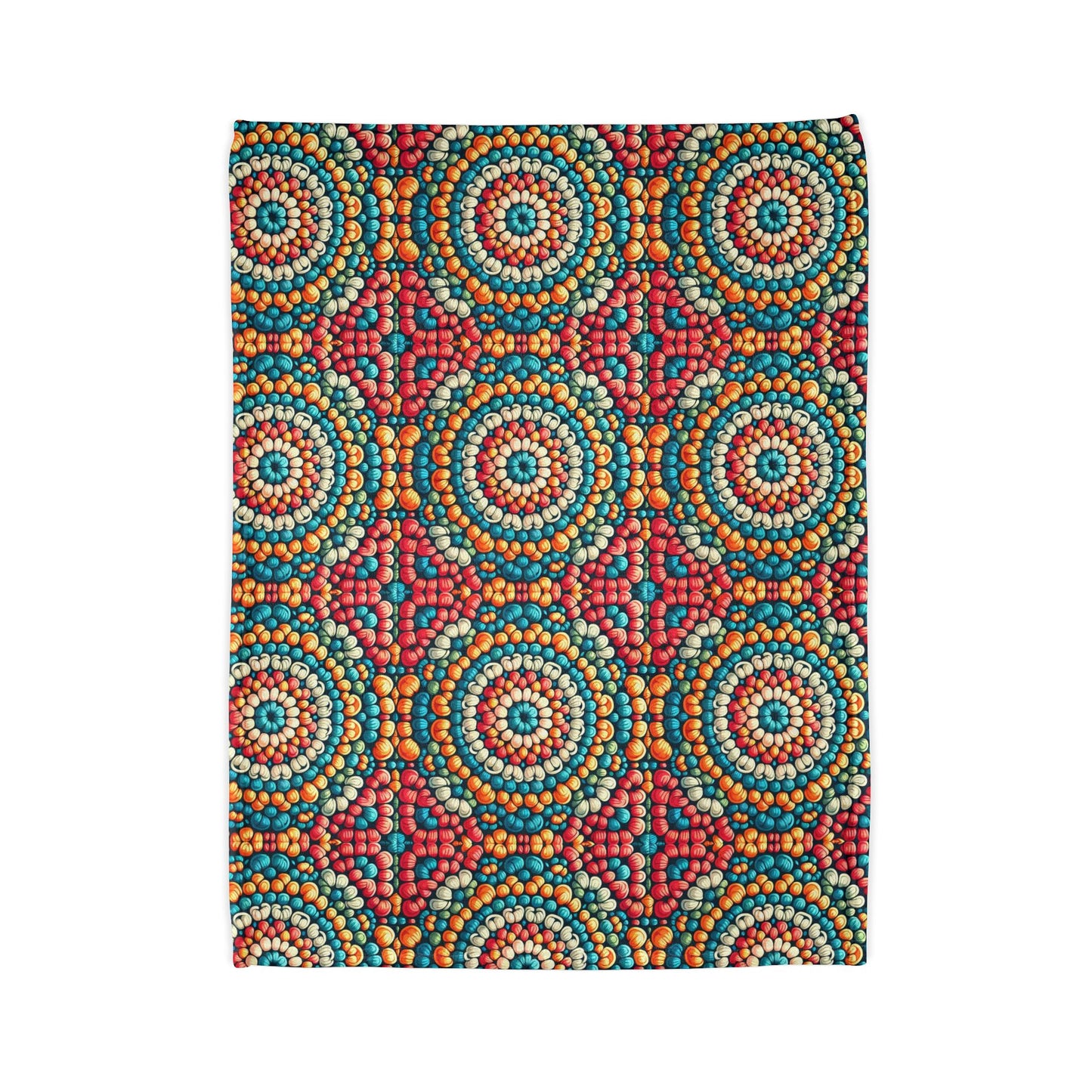 ''Kaleidoscope Soft Minky Blanket''