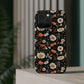 Blossom Elegance: Noir Garden Magnetic Tough iPhone Cases