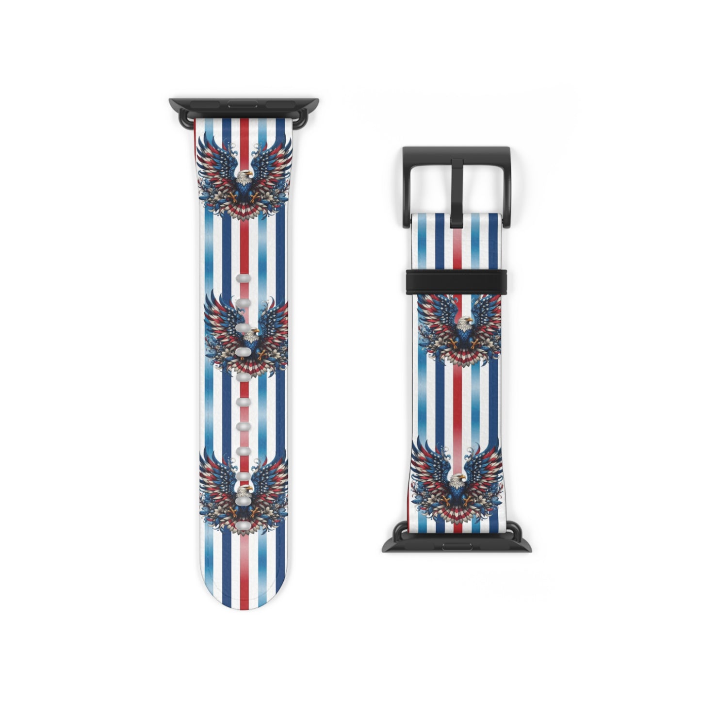 Patriotic Pride Eagle Watch Band - Stylish Accessory for Freedom Lovers.