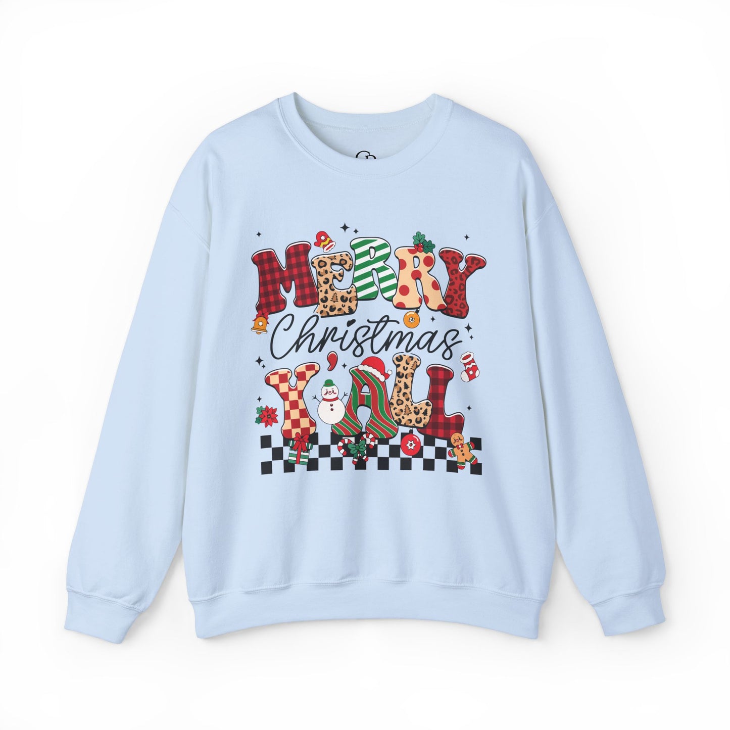 Merry Christmas Unisex Heavy Blend™ Crewneck Sweatshirt