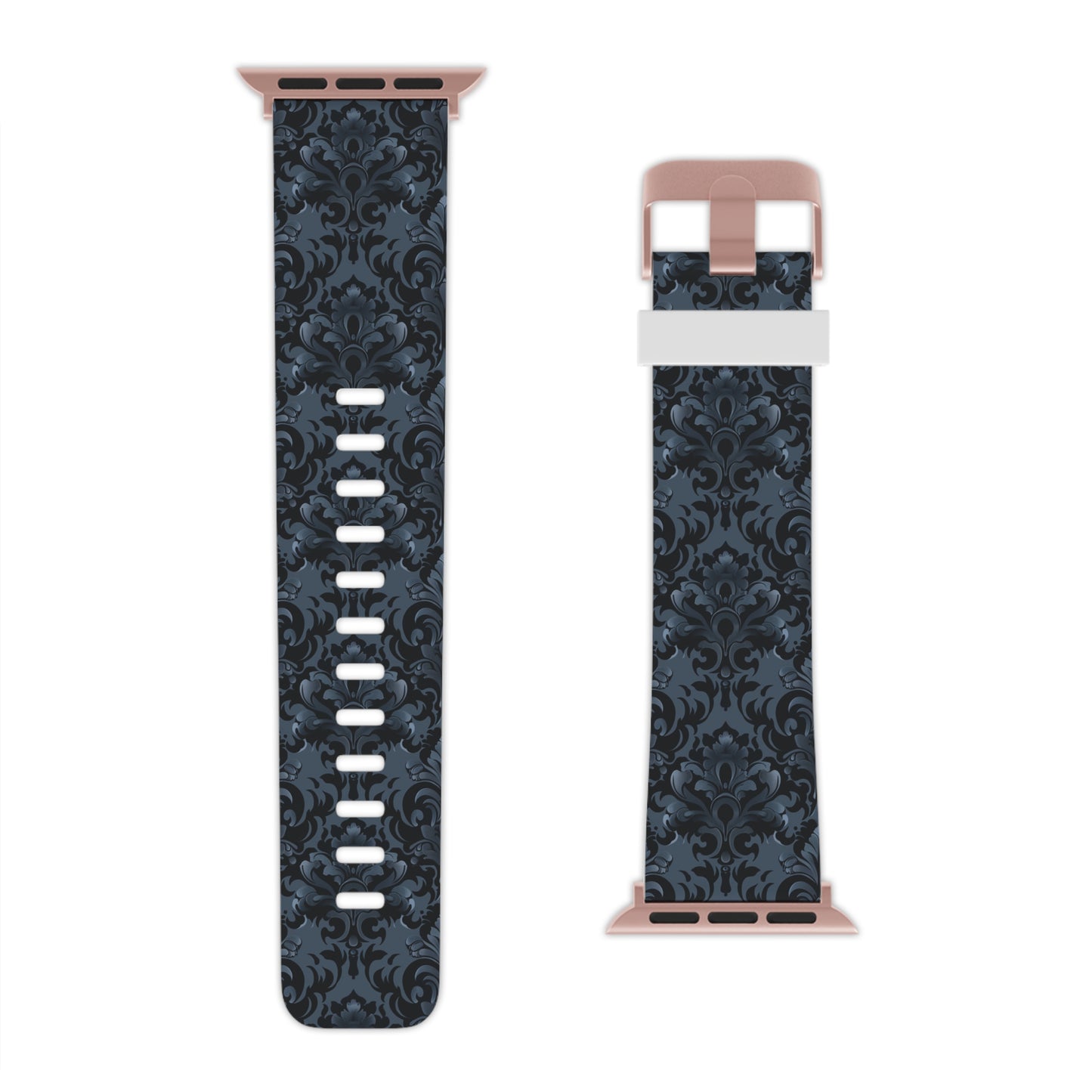 Opulent Dusk Elegant Floral Apple Watch Band - Stylish & Versatile