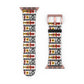 Afrobeat Harmony Vibrant Patterned Watch Band - Stylish and Colorful Accessory for Everyday Wear.