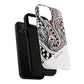 InkWhirl Fusion Stylish Tough Magnetic iPhone Case,  Unique Design, Gift for Him/Her, Trendy Accessory, Artist Collaboration, Durable Protection,Magsafe iPhone case