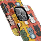 Cute Cat Magnetic Phone Cases for Pet Lovers, Durable Cases, Animal Design, Fun Gift, Unique Accessories