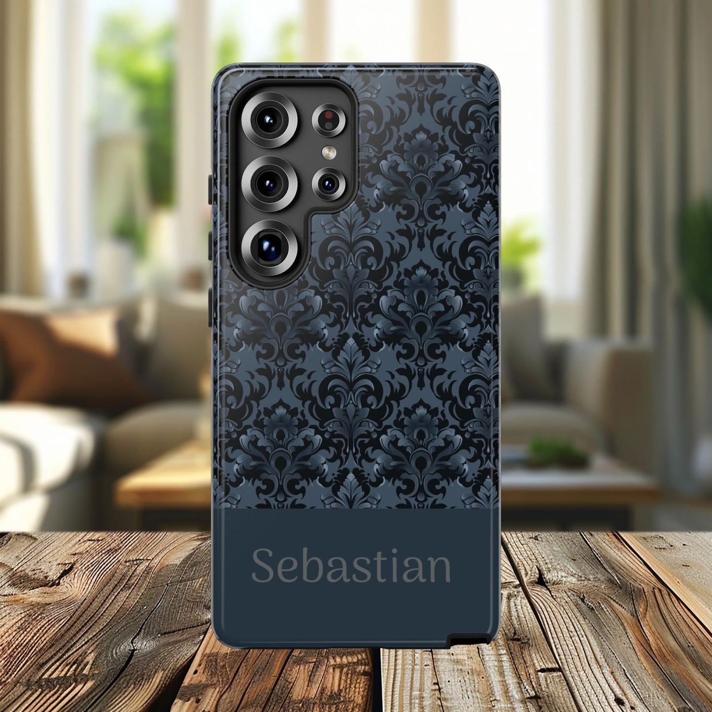 Personalized Name Opulent Dusk Tough Phone Case — Custom Protective Cover for iPhone, Samsung & Google Pixel Phone Cases