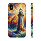 Cosmic Beacon Tough iPhone Cases