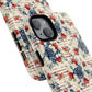 Rose & Glory Tough iPhone Magnetic Case, Vibrant Protective Cover, Stylish Gift for Her, Floral Design, iPhone Accessories, Anniversary Gift