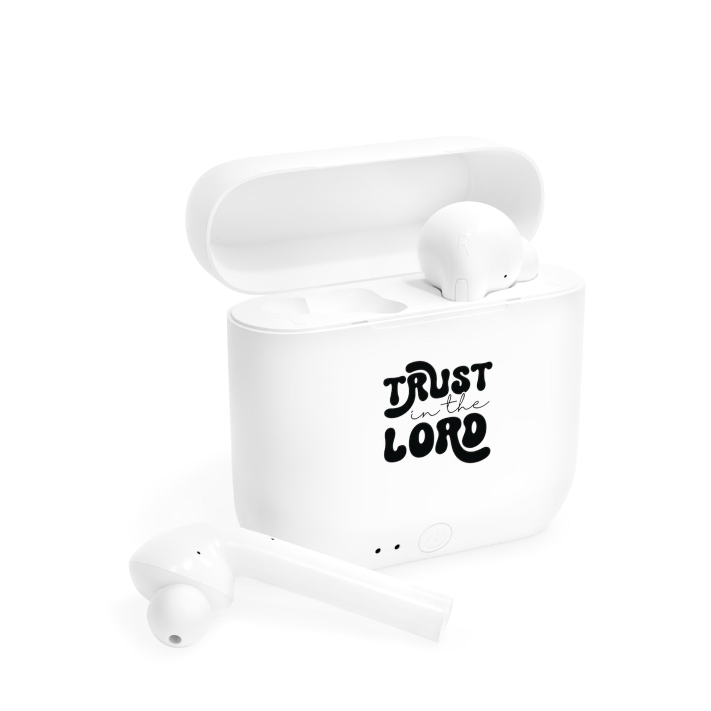 Essos Wireless Earbuds - "Trust in the Lord" Inspirational Earbuds with Charging Case