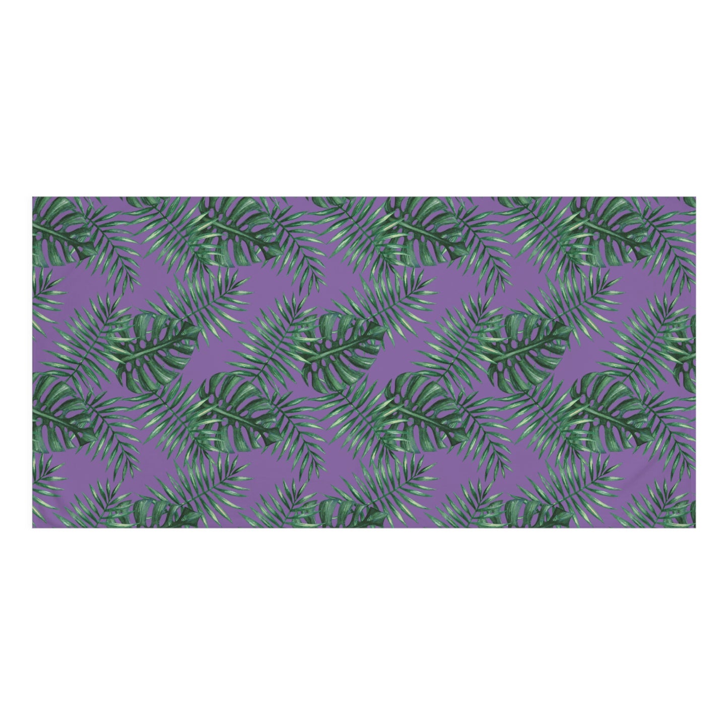 Tropical Bliss Purple Mink-Cotton Towel