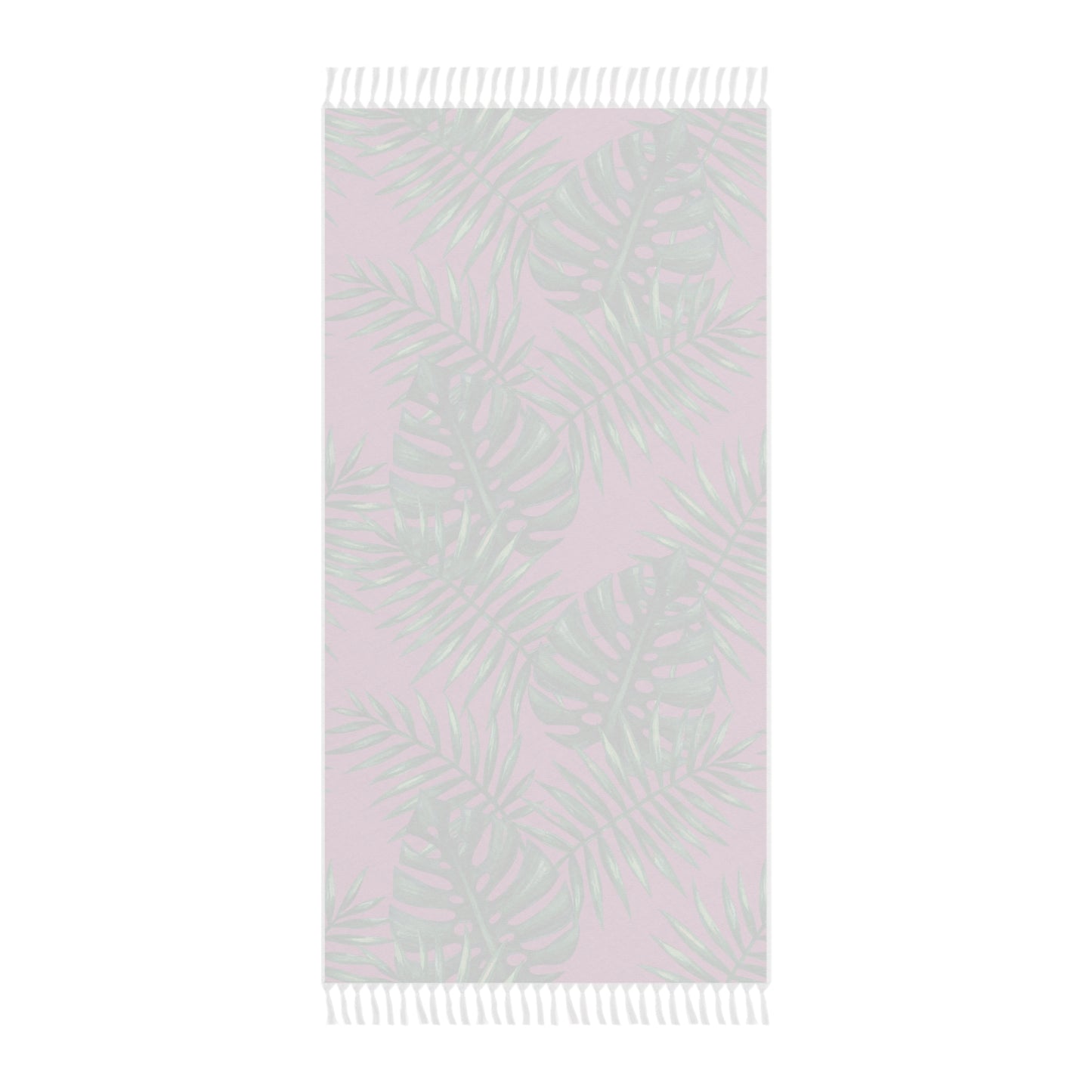 Tropical Boho Vibes Pink Beach Cloth/Towel