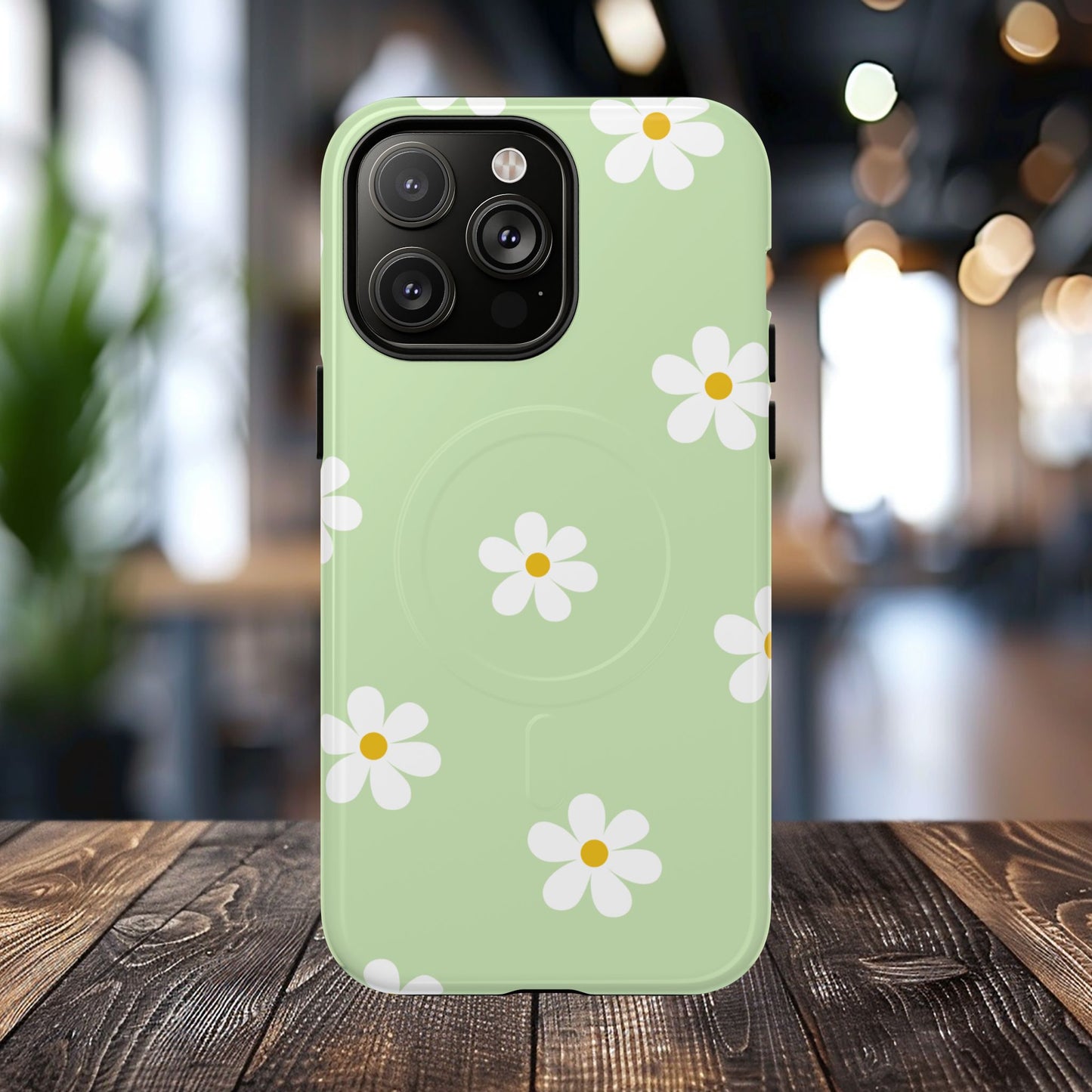 Floral Tough Magnetic Case, Flower iPhone Cover, Cute iPhone Case, Nature Inspired Accessory, Gift for Plant Lovers