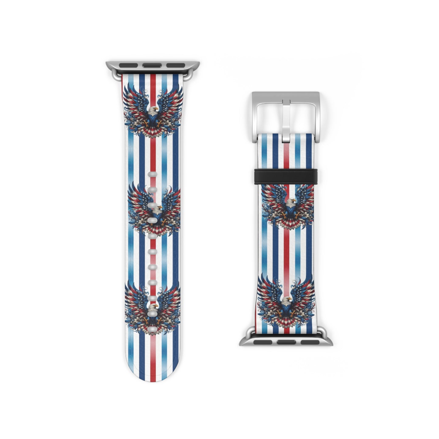 Patriotic Pride Eagle Watch Band - Stylish Accessory for Freedom Lovers.