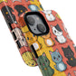 Cute Cat Magnetic Phone Cases for Pet Lovers, Durable Cases, Animal Design, Fun Gift, Unique Accessories