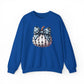 Polka Dot Pumpkin Charm Unisex Heavy Blend™ Crewneck Sweatshirt