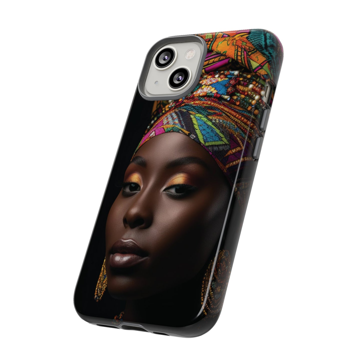 Regal Reflections: African Majesty iPhone Cases