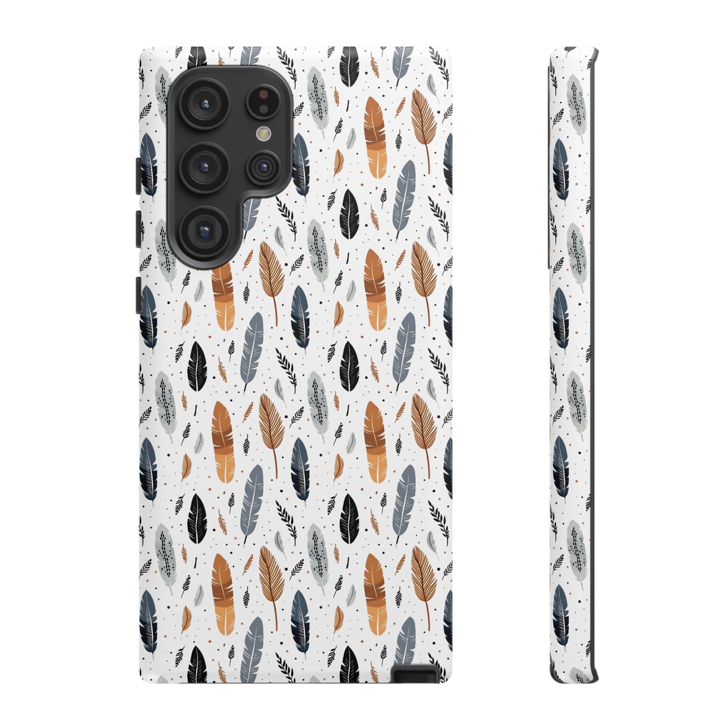 Whispering Feathers iPhone, Samsung and Google Tough Cases
