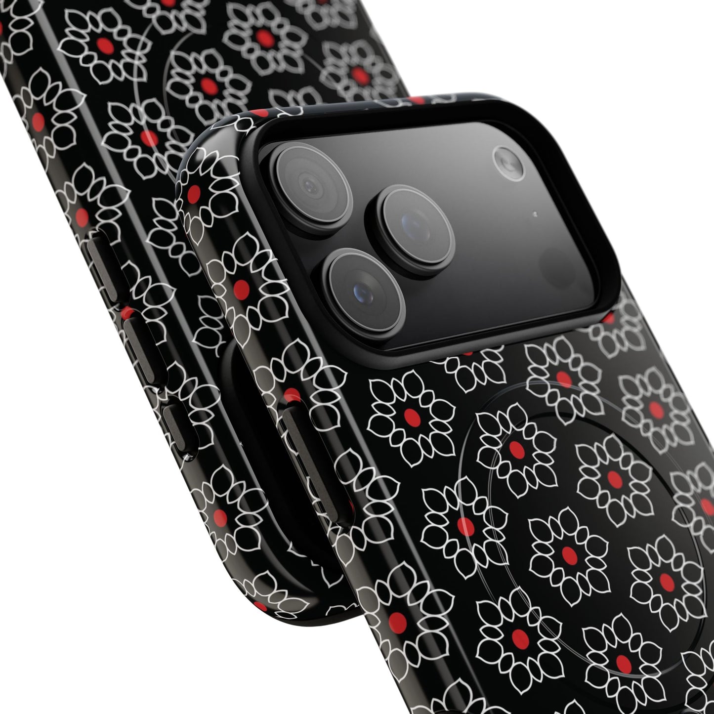 Floral Power Magnetic Tough iPhone Cover | Tough iPhone Cover, Floral Design, Custom iPhone Accessory, Gift for Her, iPhone Case