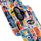 Personalized Vibrant Phone Case,  Magnetic iPhone Cover, Colorful Abstract Protection, Trendy Gift, Unique Tech Accessory, Art Phone Case