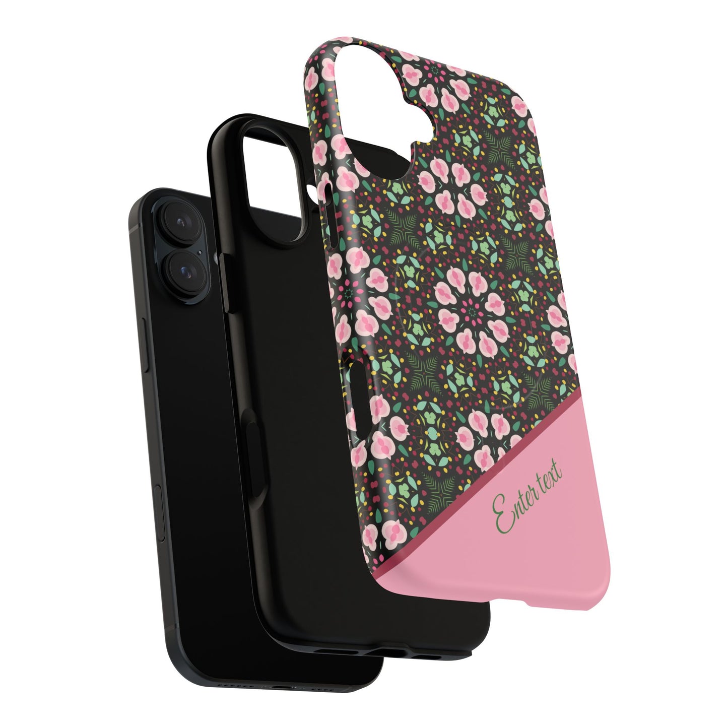 Personalized Twilight Petal Tapestry Floral Tough Magnetic MagSafe® iPhone Case, Durable iPhone Protector, Unique Gift for Her, Stylish Tech Accessories.