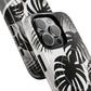 Personalized Monochrome Monstera Tropical Phone Case - Tough Magnetic MagSafe® Cases, Gifts for Nature Lovers, Stylish Phone Accessories, Gifts for Her.