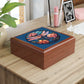 Dragonfly Floral Jewelry Box — Stained-Glass Style Trinket Keepsake