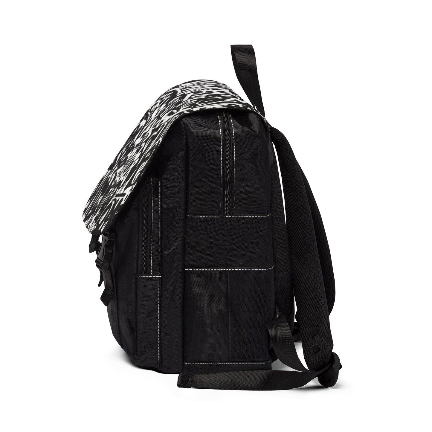 Urban Graffiti Unisex Casual Shoulder Backpack