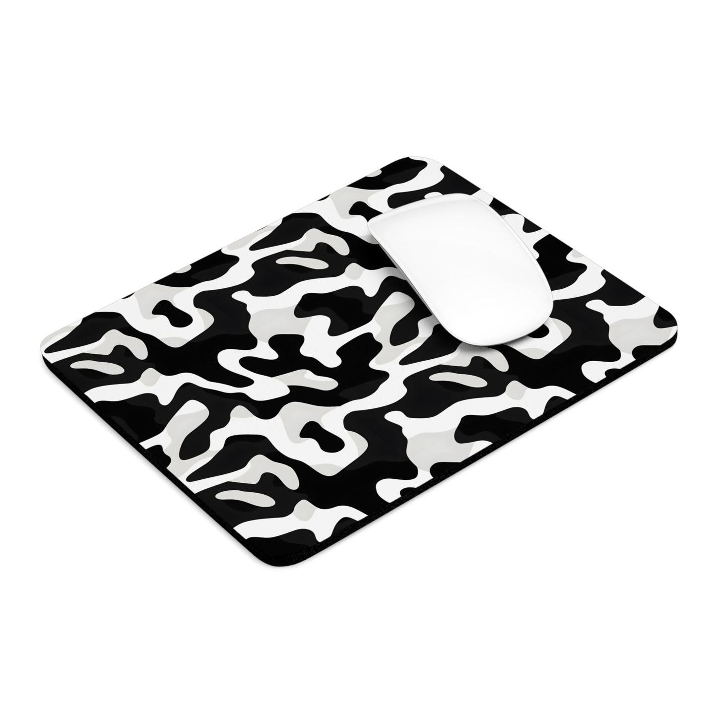Urban Camo Abstract Mouse Pad - Stylish Desk Accessory for Home Office
