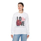 LOVE Always Unisex Heavy Gildan Blend™ Crewneck Sweatshirt.