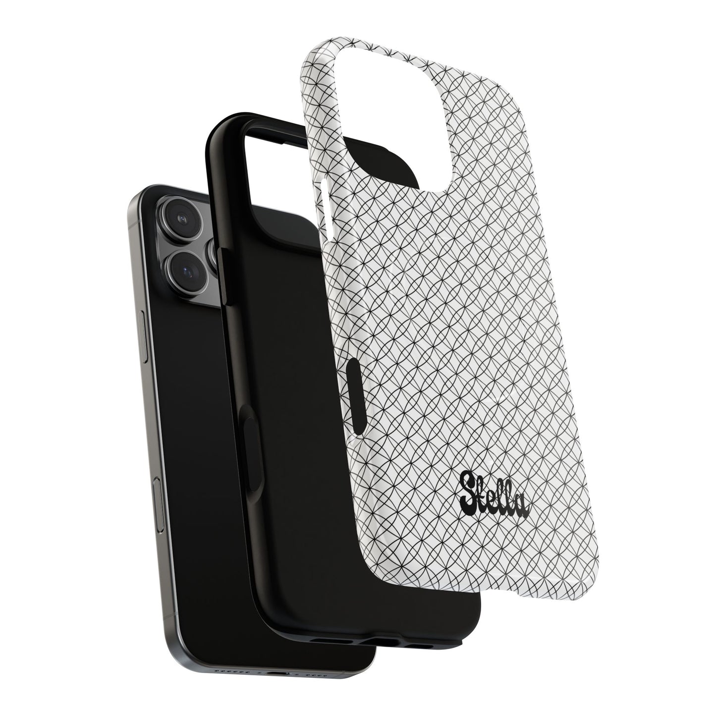 Personalized Geometric Phone Case, Stylish Tough Magnetic Cases, Unique Protection, Trendy Gift for Tech Lovers, Modern Mobile Accessory