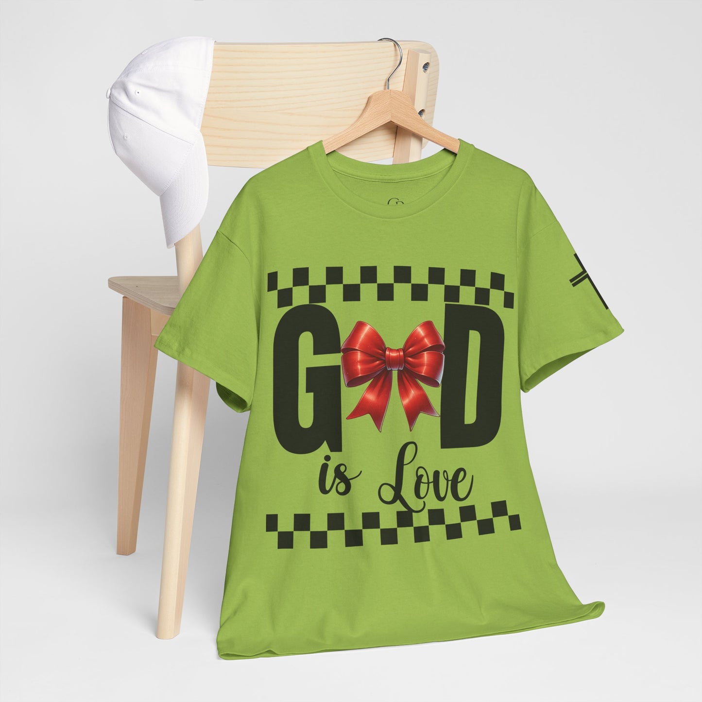 GOD is LOVE Charm Unisex Heavy Cotton Tee.