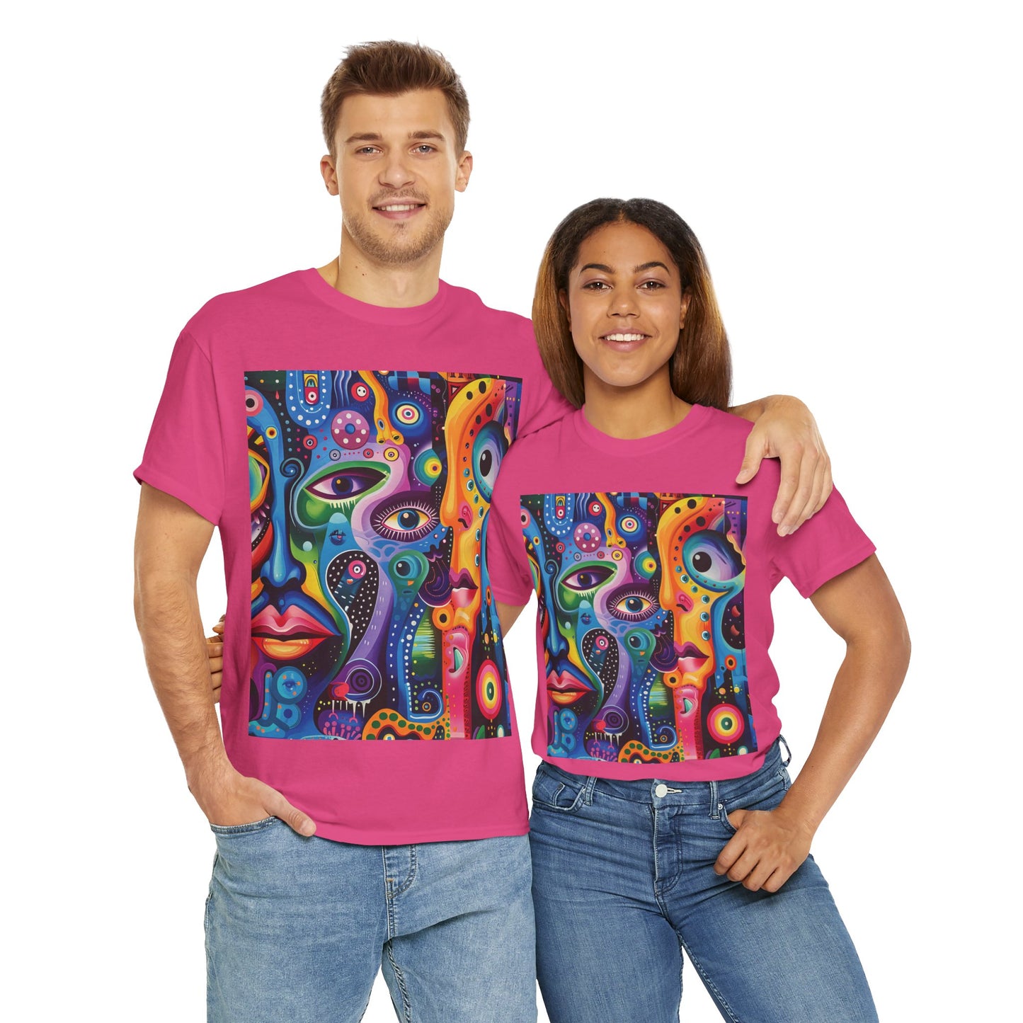 Psychedelic Visions Unisex Heavy Cotton Tee