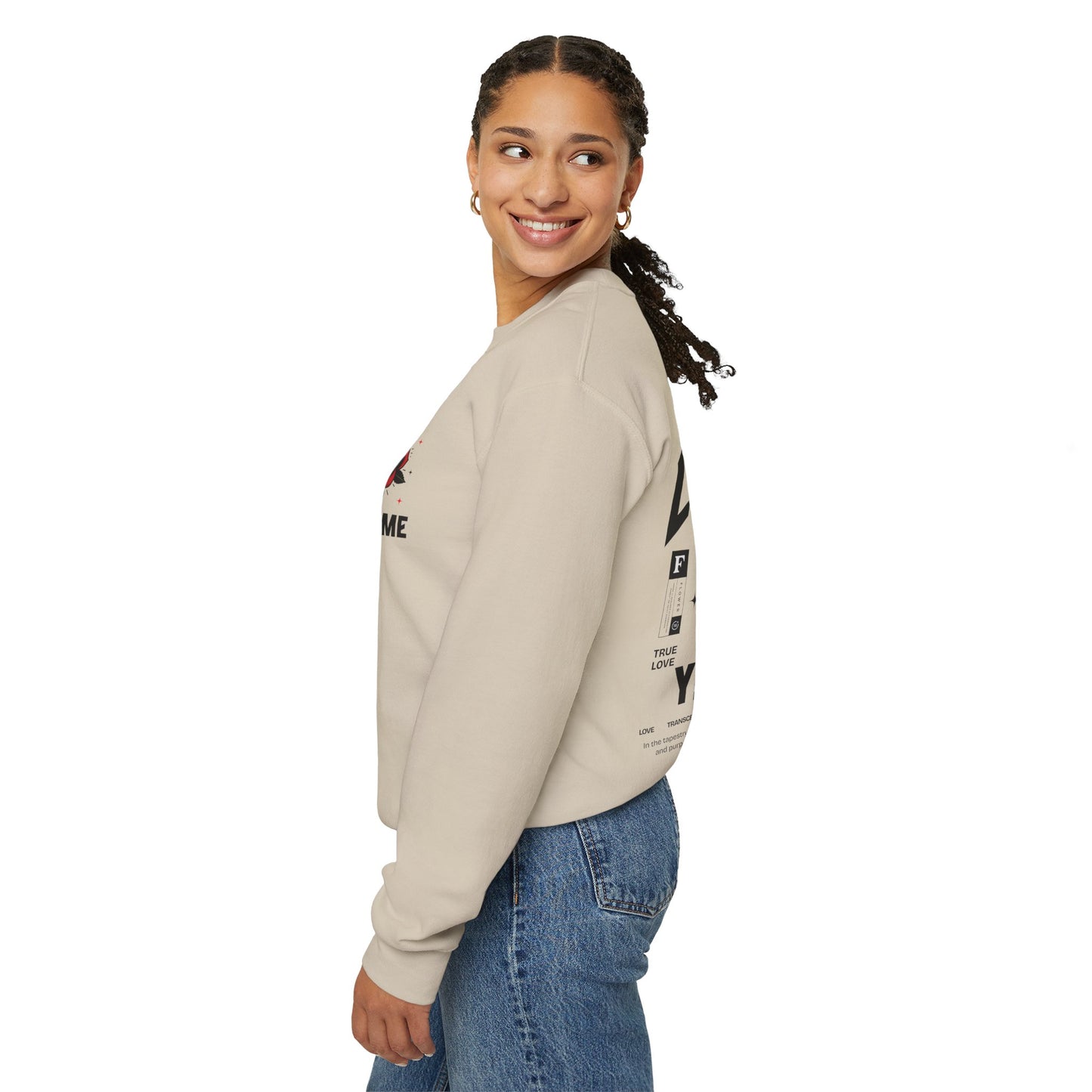 You and Me Valentines Unisex Heavy Blend™ Crewneck Sweatshirt.