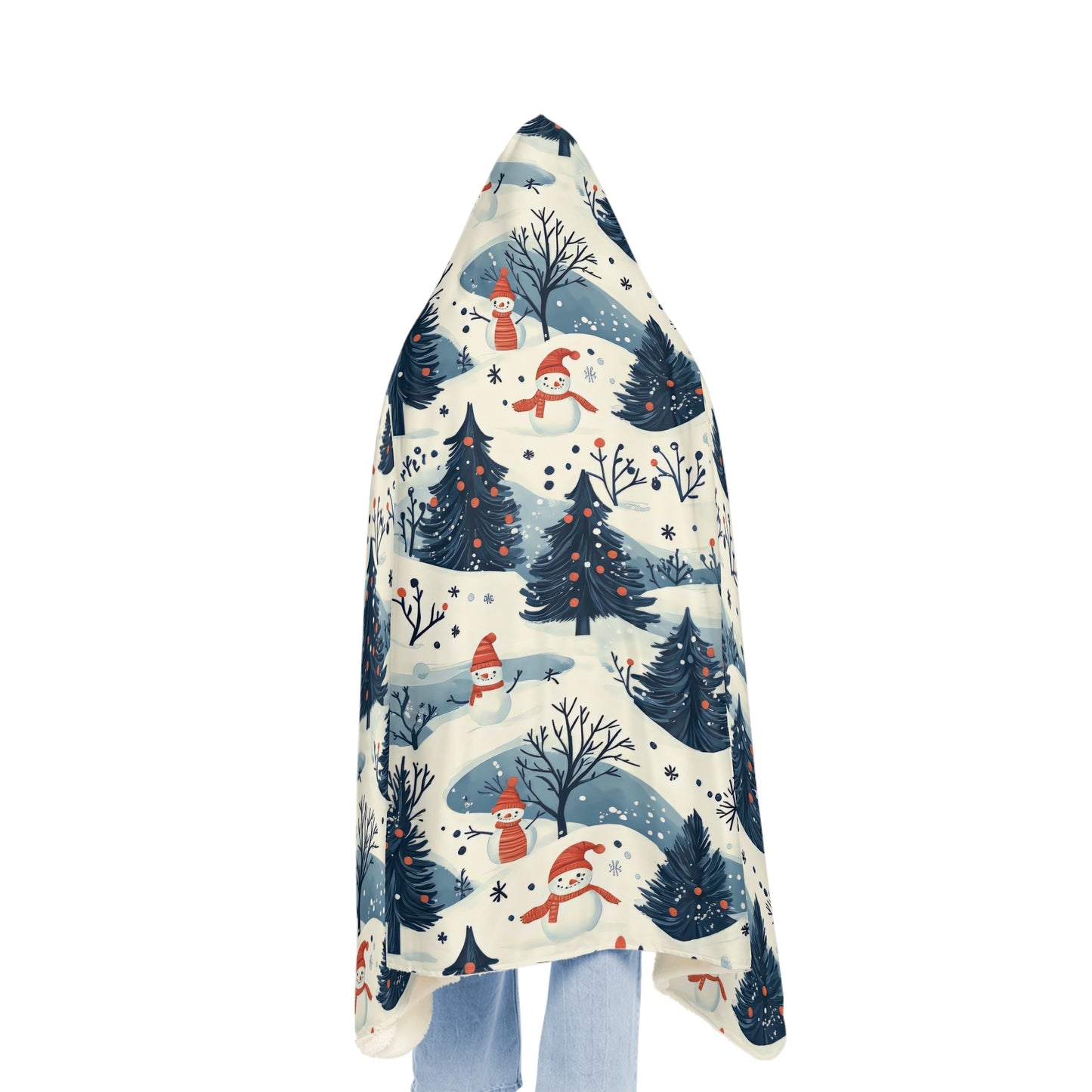 Frosty Forest Snuggle Snuggle Blanket