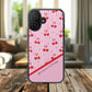 Personalized Cherry Blossom Dreams Clear Magnetic MagSafe iPhone® 13, 14, 15, 16, 17, X/XS, SE, XR, Mini, Pro, Pro Max, Plus Cases. — Customizable Name Accent