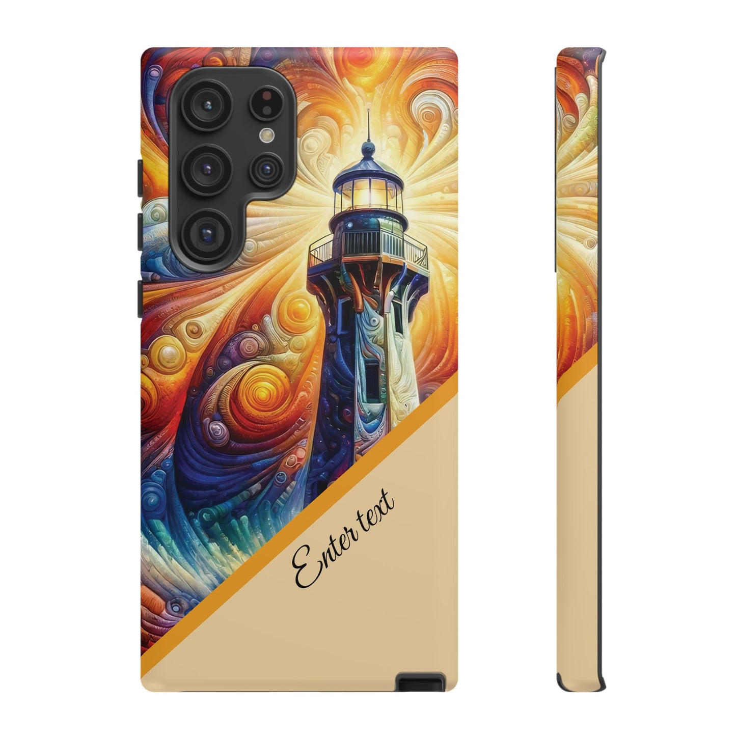 Personalized Cosmic Beacon Tough Samsung and Google Phone Cases