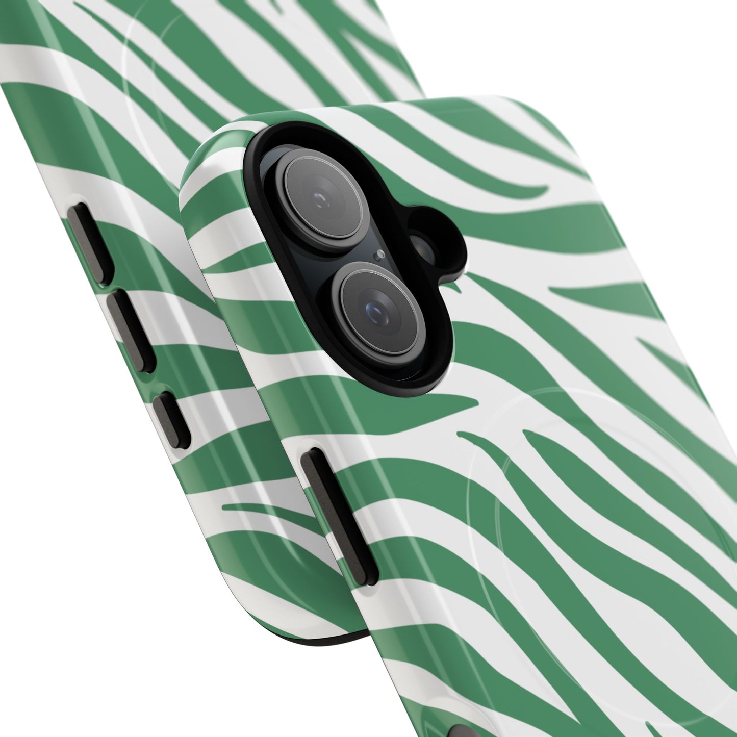 Trendy Zebra Print iPhone Case, Stylish Tough Magnetic Case for iPhone, Animal Print Accessory, Unique iPhone Cover, Gift for Animal Lovers