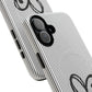 Tough Magnetic Phone Case with Heart & Cross Design, Durable Phone Cover, Unique Gift for Her, Stylish Accessory, Everyday Use