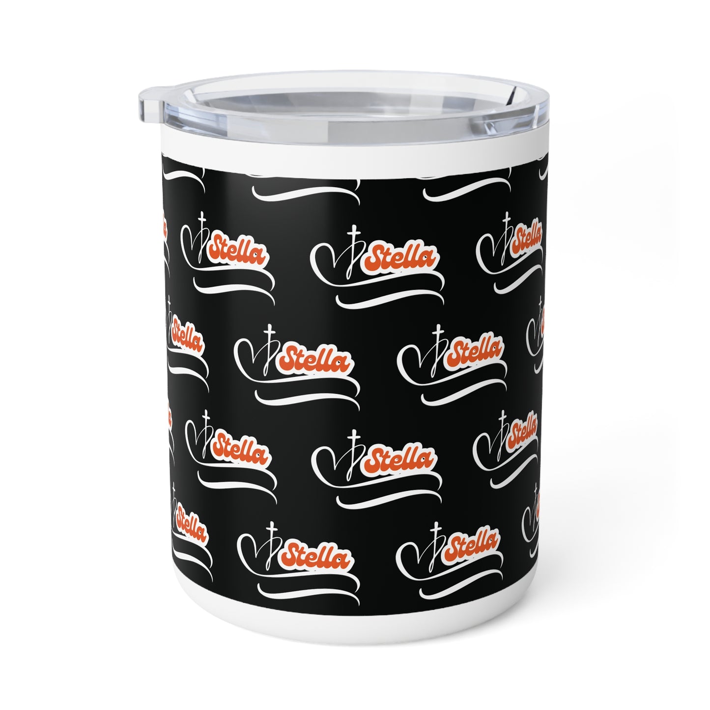 Personalized 10oz Insulated Coffee Mug - Personalized Heart & Anchor Gift