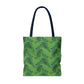 Green Tropical Bliss Tote Bag