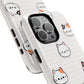 Cute Cat Tough Magnetic Case, iPhone Cover, Cat Lover Gift, Cute Cat Accessories, Pet-Themed iPhone Case