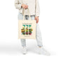 Inspirational Cotton Canvas Tote Bag - "True Story, He's Not Here!" - Perfect for Everyday Use & Faith-Based Gifts