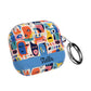 Personalized Abstract Art AirPod Case — Colorful Custom Name/Affirmation Design