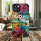 Vibrant Music Note Phone Case, Tough Magnetic Case, Music Lover Gift, Colorful Phone Accessory, Customizable Phone Cover, Unique Gift Idea