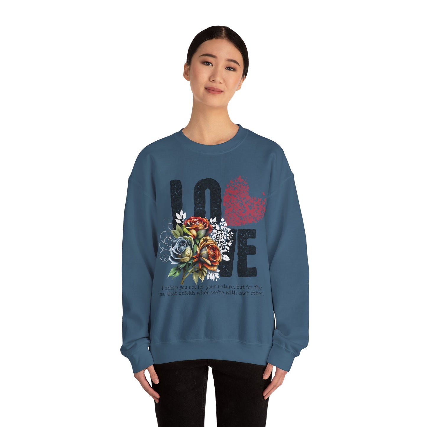 LOVE Always Unisex Heavy Blend™ Crewneck Sweatshirt.
