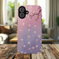 Tiny Cherry Blossom Floral Tough Magnetic Phone Cases, Durable Phone Cover, Floral Design Case, iPhone Protector, Cute Gift for Her
