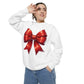 Bow Charm Valentines Unisex Comfort Colors Garment-Dyed Sweatshirt