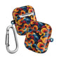 Cosmic Swirl AirPod Case - Colorful Protective Cover for Music Lovers